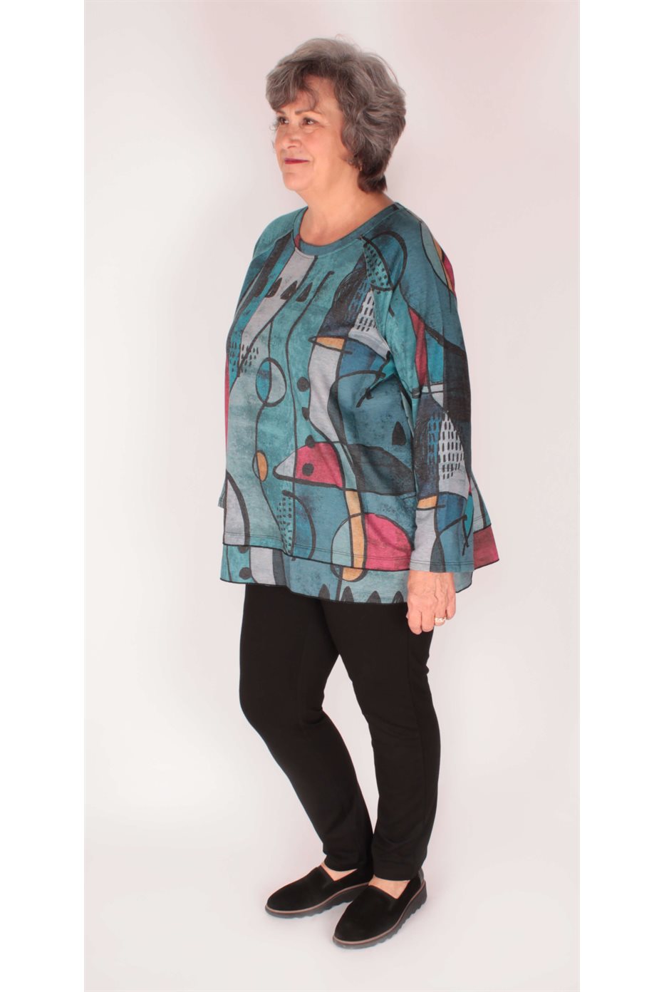 Fleece Raglan Sleeve Top Granada